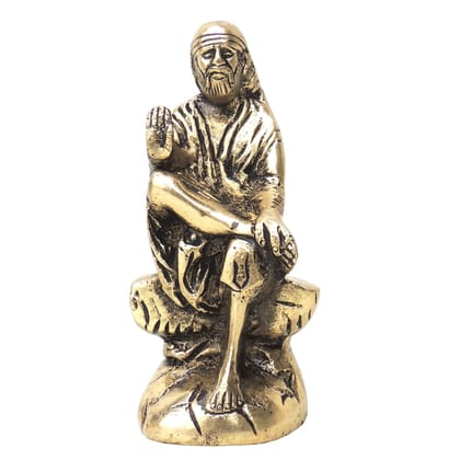 Brass Showpiece Sai Baba Statue (BSMAS039 A)