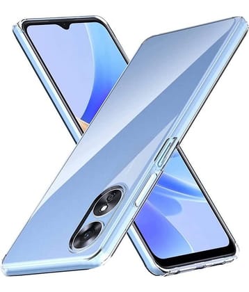 Case Vault Covers - Transparent Silicon Silicon Soft cases Compatible For OPPO A78 5G ( Pack of 1 )