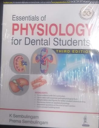 Essentials of Physiology for Dental Students 3rd Edition