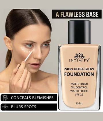 Intimify Matte Liquid For All Skin Types Skin Light Foundation Pack of 1