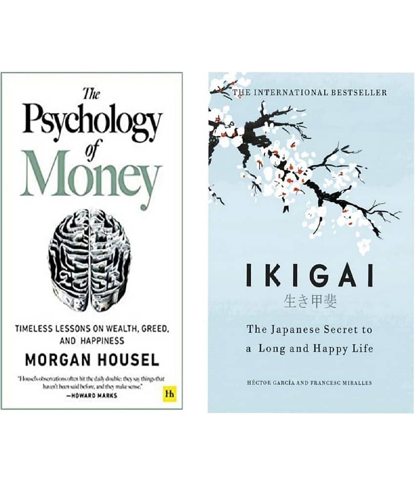 ( Combo of 2 books ) Psychology of money + IKIGAI  paperback