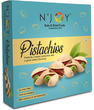 N'Joy Roasted and Salted California Pistachios, 250g