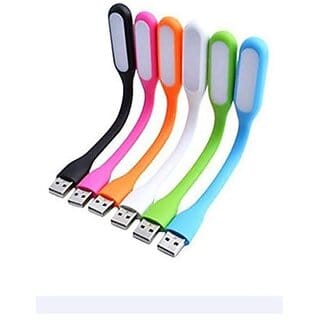 Combo Pack of 5 Piece Flexible Portable Bendable USB LED Lights for Your Laptop (Colour May Vary) Combo Pack of 5 Piece Flexible Portable Bendable USB LED Lights for Your Laptop (Colour May Vary)