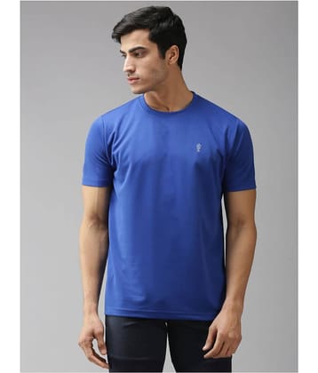 EPPE - Blue Polyester Regular Fit Men's Sports T-Shirt ( Pack of 1 )
