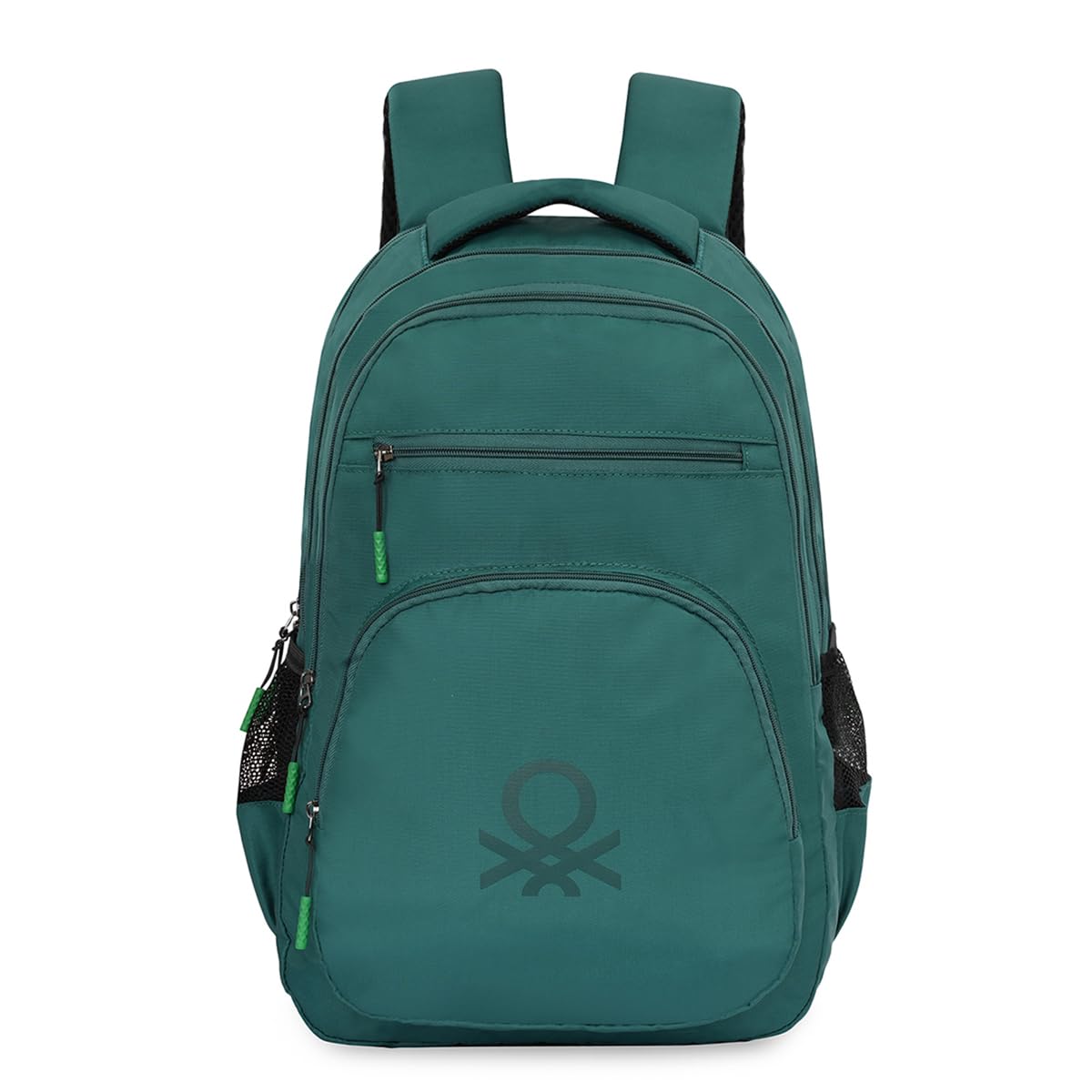United Colors of Benetton Hype 28L Laptop Backpack - Navy, Water-Resistant, Fits 14-inch Laptop, Timeless & Highly Organized for Students & Professionals