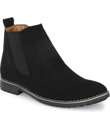 Onbeat - Black Men's Chelsea Boots