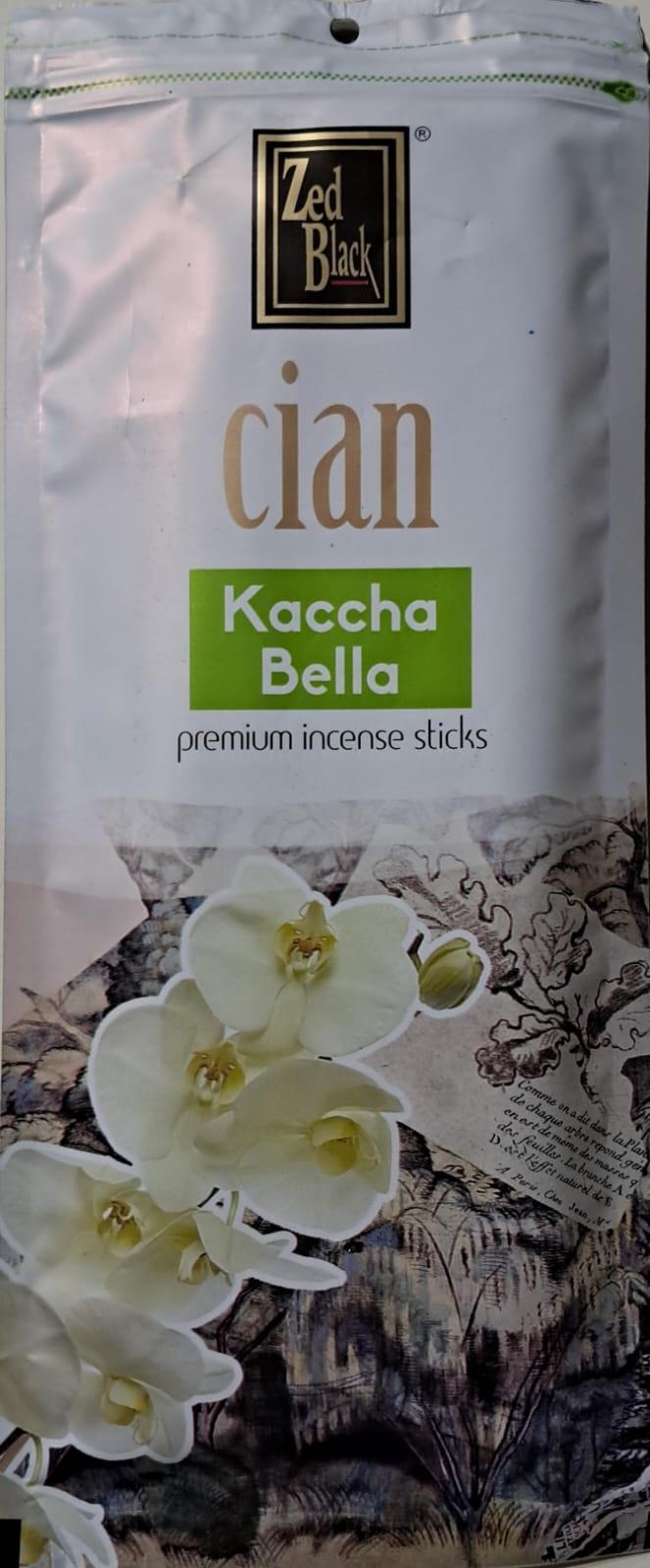 ZED BLACK AGARBATTI KACCHA BELLA 125GM
