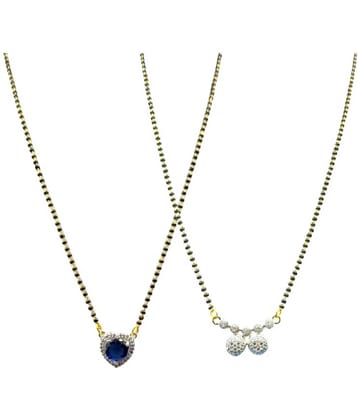 Charms Golden Mangalsutra Set ( Pack of 2 )