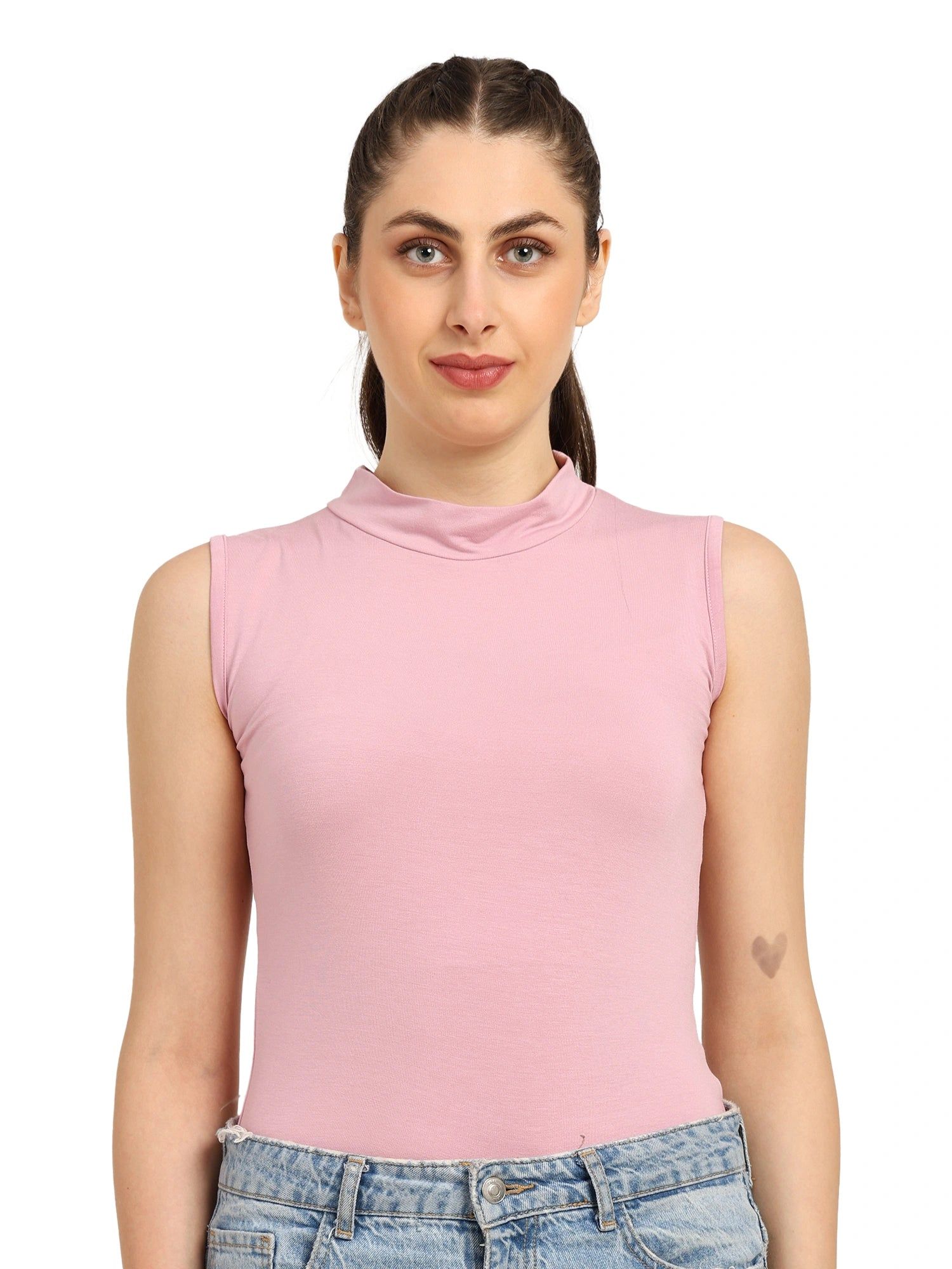 Gen Z Bamboo High Neck for Women – Sustainable, Soft & Breathable Fit