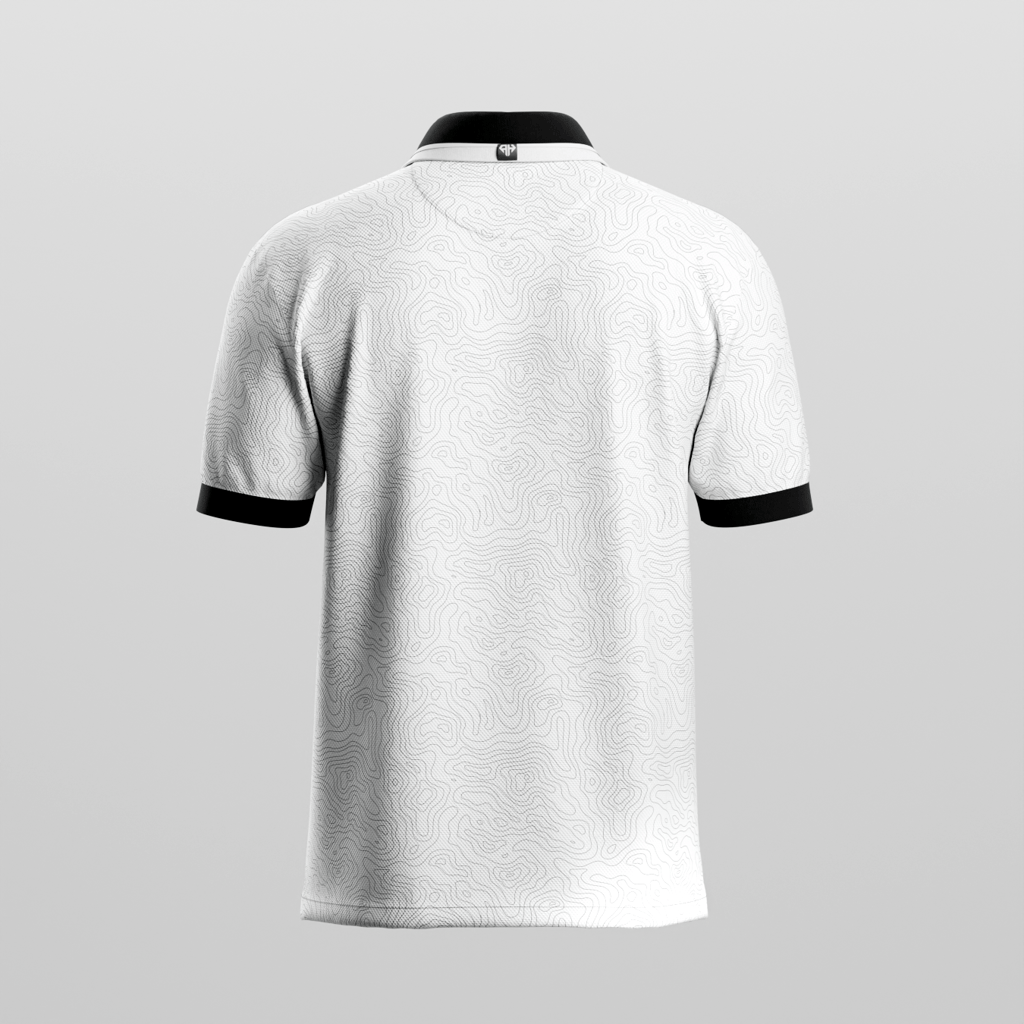 AH White Adventure Classic Polo