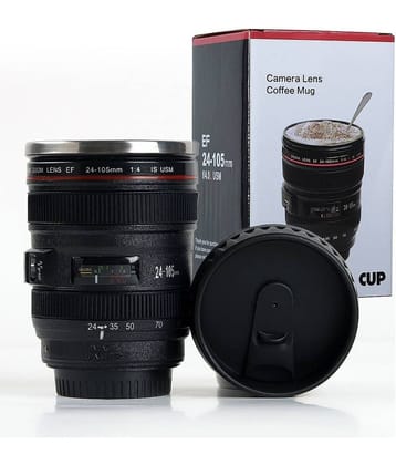 classic elegance camera mug Plastic Coffee Mug 1 Pcs 350 mL