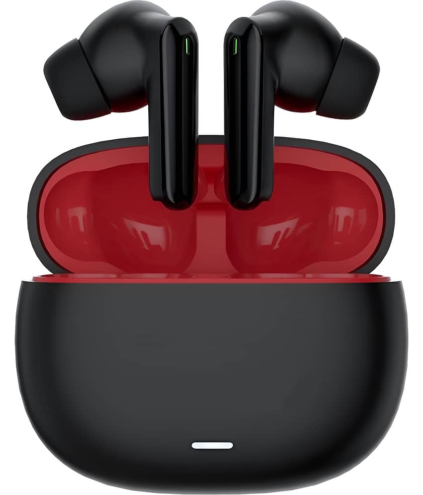 VEhop Primo Bluetooth True Wireless (TWS) In Ear 60 Hours Playback Low Latency,Powerfull bass IPX4(Splash & Sweat Proof) Black