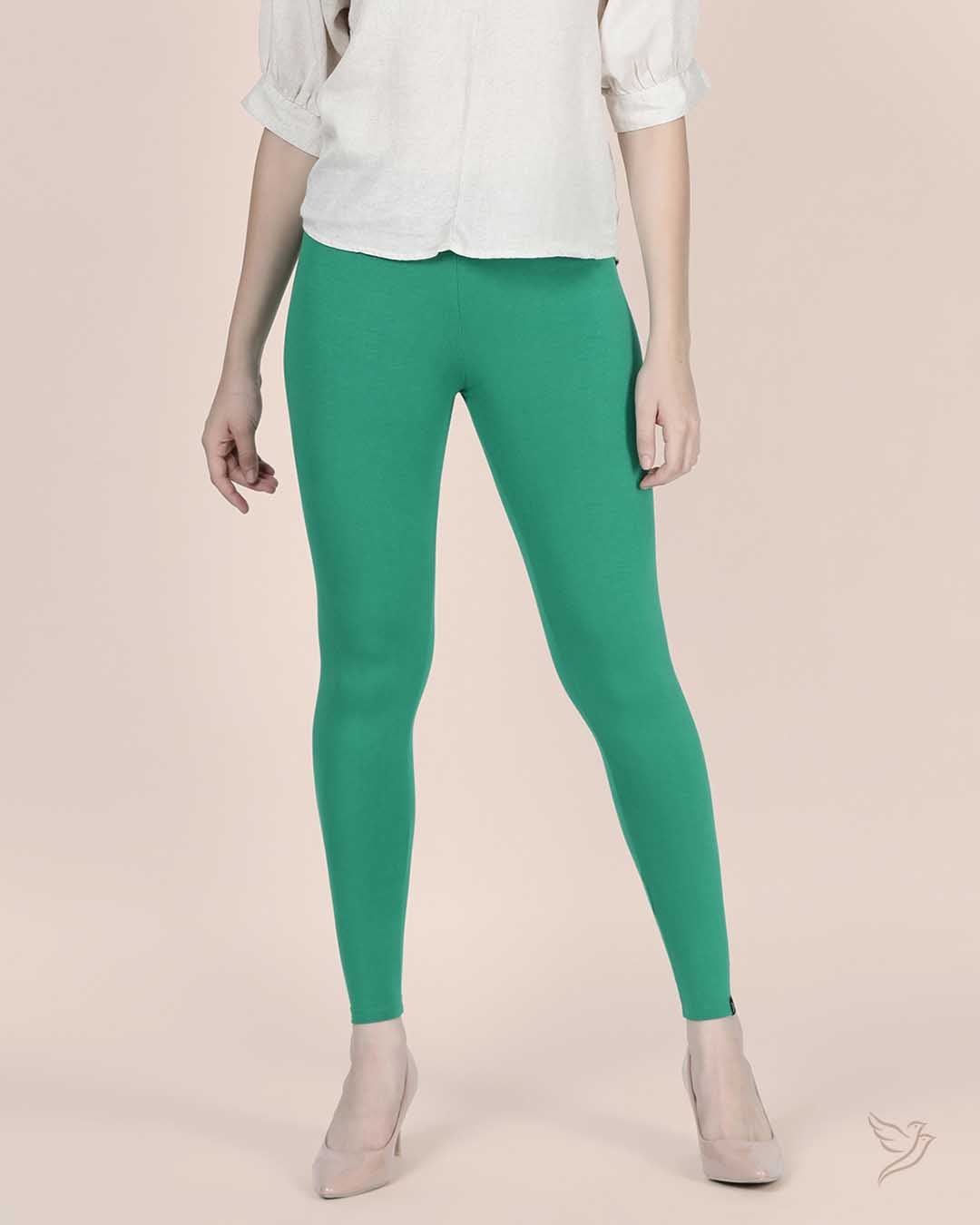 Viscose Ankle Legging - Magic Garden-S / Magic Garden