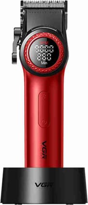 VGR V-001 Professional Hair Clipper For Men, Red