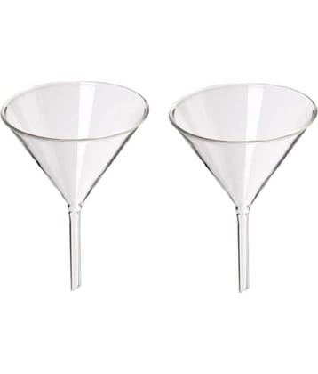Borosilicate Glass Funnel - 3" (75MM) Pack of 2