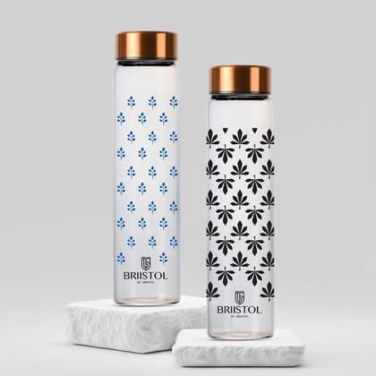 Breeze | BGL 1055 | Set of 2 | 750 ml-Black & Blue