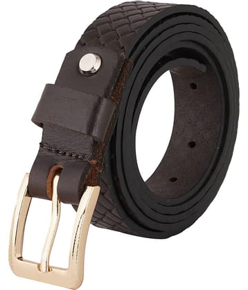 STYLE SHOES - Leather Women's Braided Belt ( Pack of 1 )