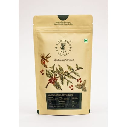 DARK ROASTED COFFEE GROUNDS - 100 gm - 100 gm