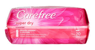 CAREFREE 20 PANTY LINERS