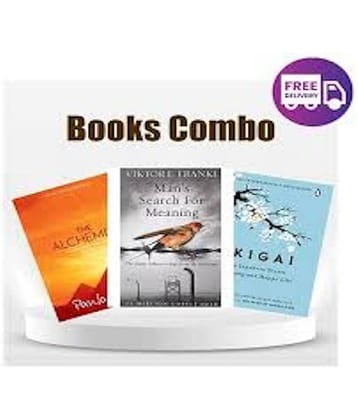 Combo 3 - Ikigai, The Alchemist & Man's Search for Meaning