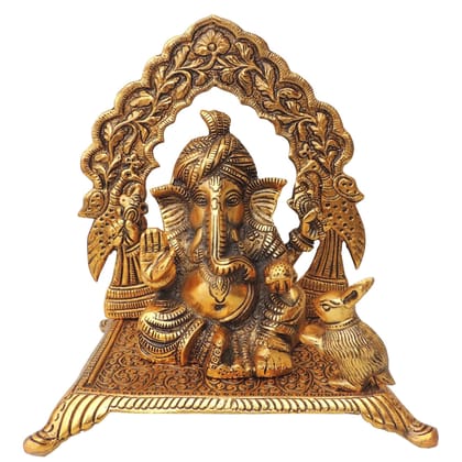 Aluminium Ganesh Ji Maharav (ASMAS359 G)
