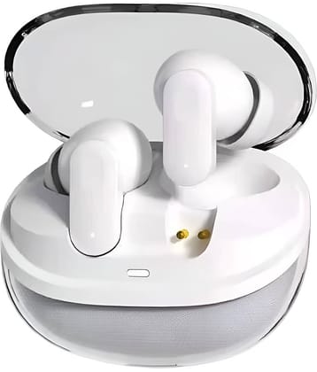 VERONIC S50 Space Capsule Design TWS Wireless Earphones, 30 Hrs Playtime with Fast Charging, Bluetooth v5.4, 35Ms Low Latency Earbud Gaming Mode, IPX5 Sweat Resistance, 13mm Driver, Built-in Mic.