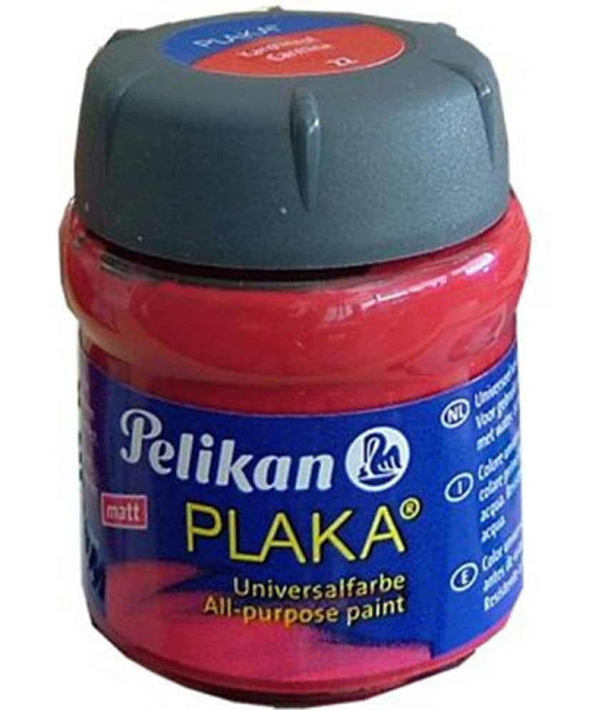 PAINT PLAKA STD CARAMINE RED 50 ML