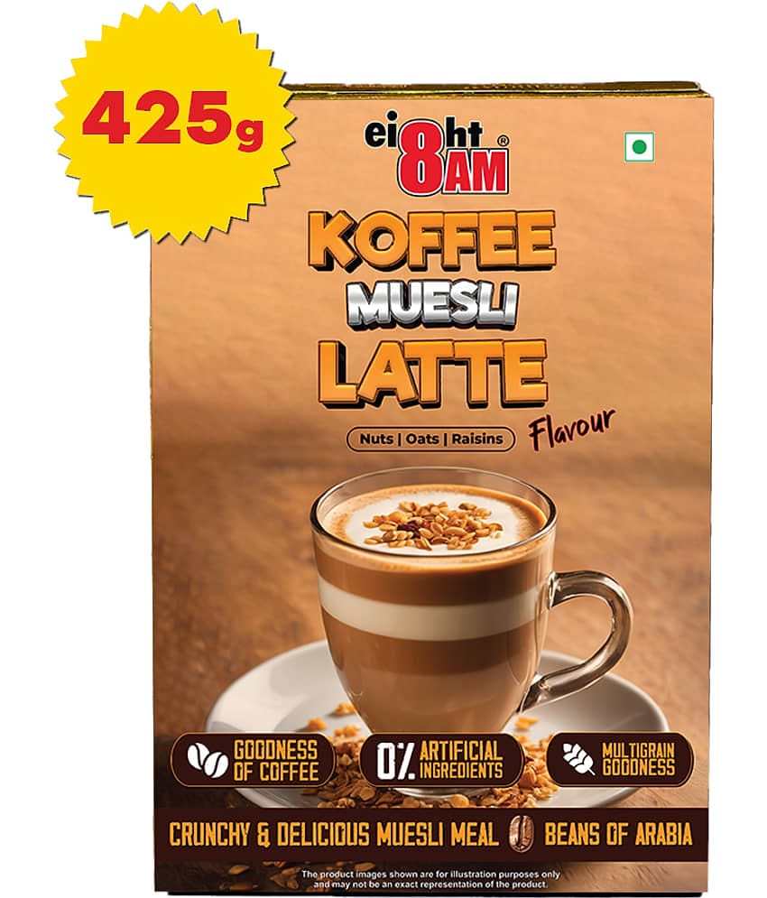 8AM Coffee Latte Muesli 400 gm