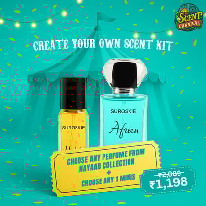 1 Nayaab Perfume + Any 1 Mini Perfume (20ML)-Rouh / Rouh