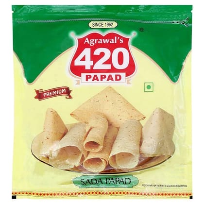 Agrawal's 420 Sada Papad 200 g Agrawal's 420 Sada Papad 200 g