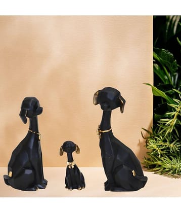 BECKON VENTURE Animal Showpiece 20 cm - Pack of 3