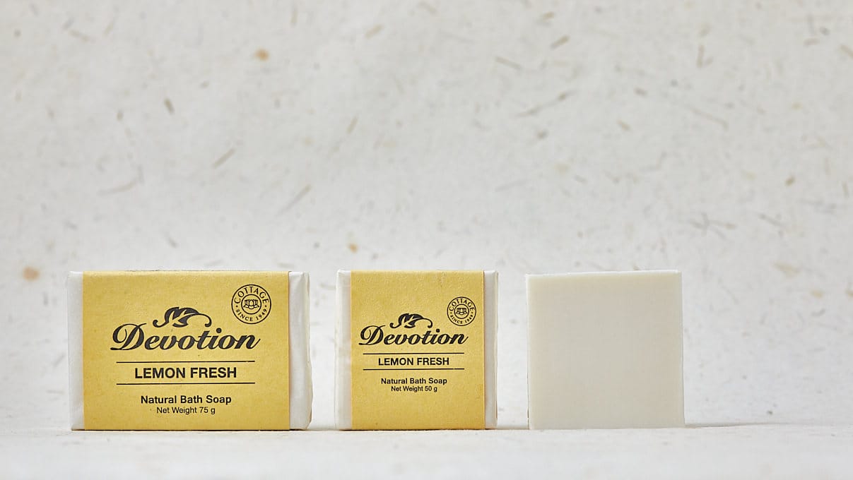 Lemon Fresh - Devotion Soaps 75 Gms