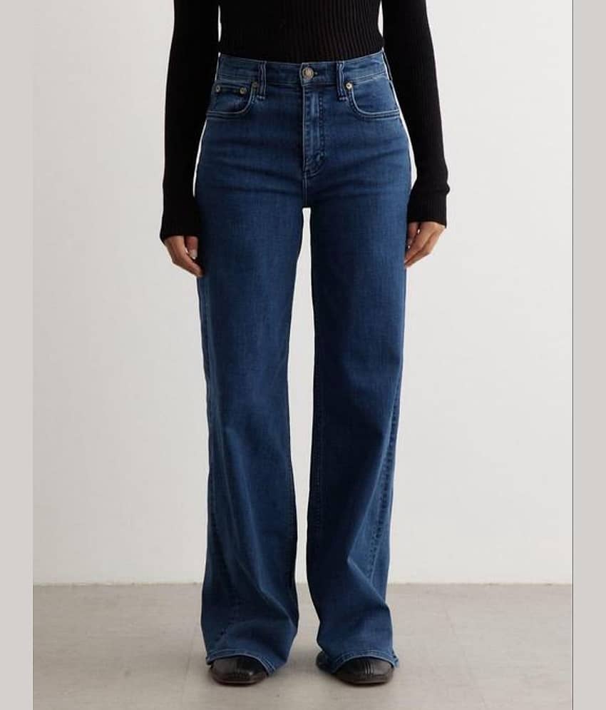 9x denims - Blue Denim Regular Fit Women's Jeans ( Pack of 1 )