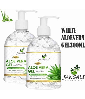 PURE JANGALI organicsAloe Vera Gel - Moisturize Skin & Younger Looking - 600ml