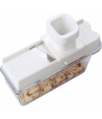 Ganesh Fruit & Vegetable Compact Dry Fruit, Fruit And Vegetable Cutter Slicer With Holder & Container