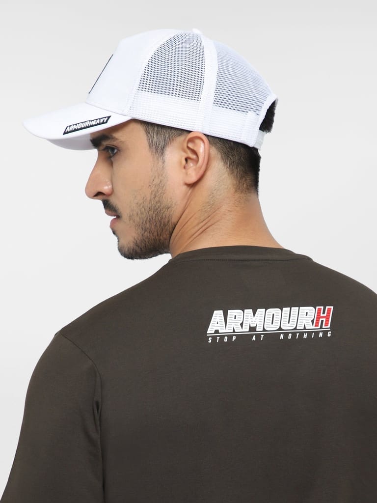 AH olive Round Neck (Cotton)