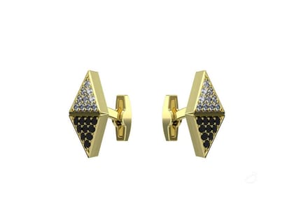 Triangle Mirage Cufflinks