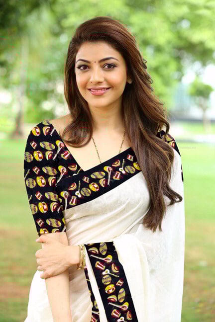 Adorable White Festive Wear Chanderi Silk Sari