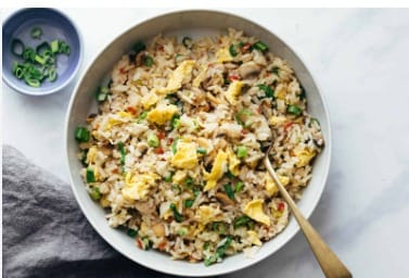 Veg Chilli Garlic Fried Rice