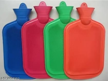 kaasni's Hot Water Rubber Bottle bag for Pain Relief Therapy (Pack of 1) Multicolor kaasni's Hot Water Rubber Bottle bag for Pain Relief Therapy (Pack of 1) Multicolor