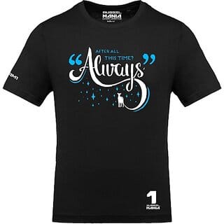 Fastbend Mens Black Printed Cotton Blend Round Neck T-Shirt