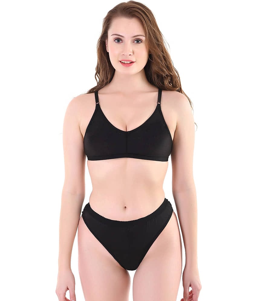 TCG Cotton Lycra Bra and Panty Set