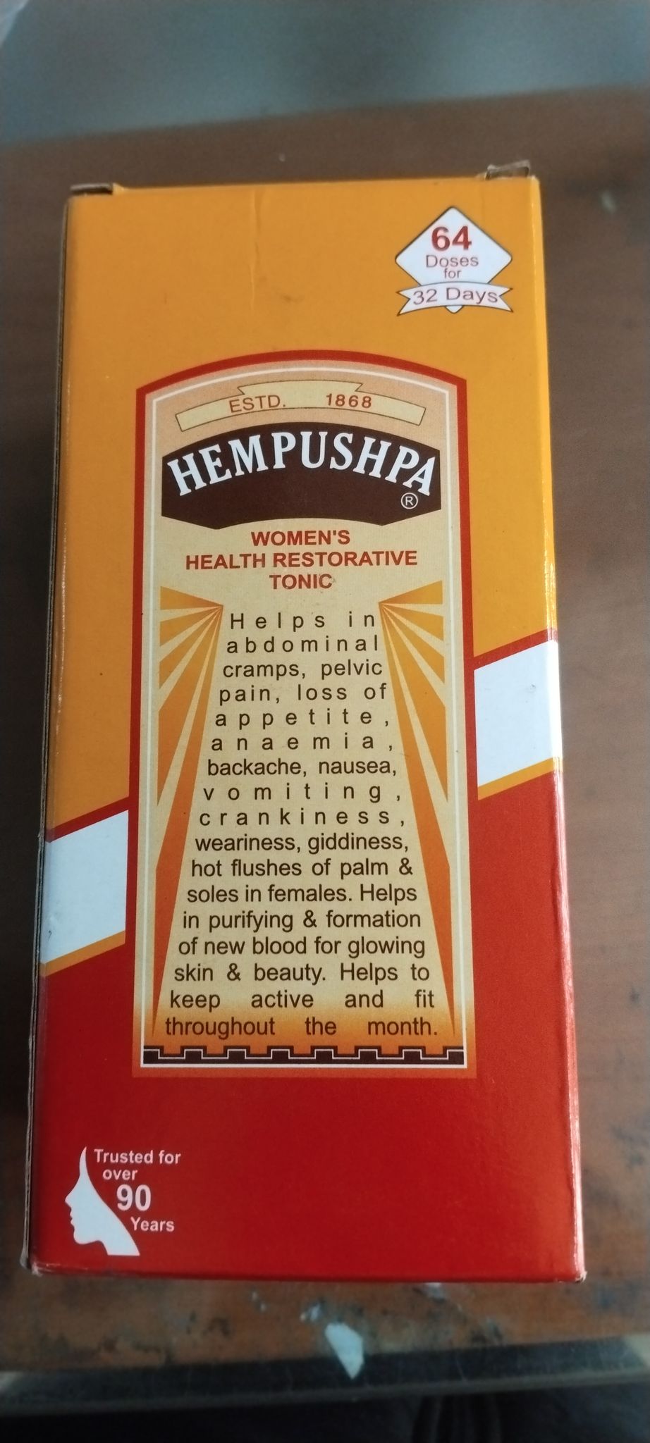 Hempushpa Women's Health restorative Tonic 