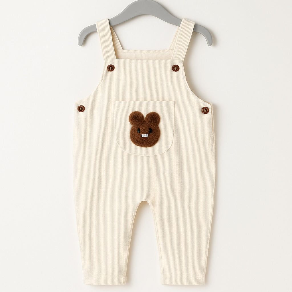 Brownie Bear Dungaree-0-3 months