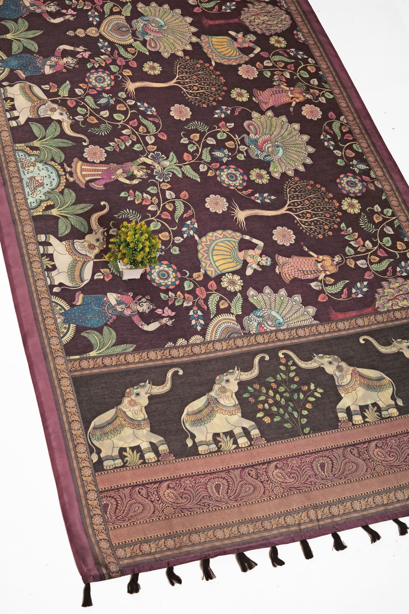 Gajleela Chanderi Saree