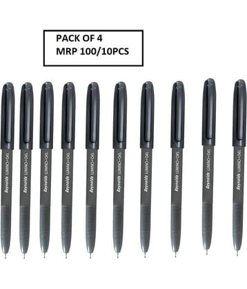 Reynolds Limino Gel Black 10 Pcs (Pack of 4)