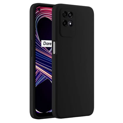 LIRAMARK Silicone Soft Back Cover Case for Realme Narzo 50 / Realme 8i (Black) LIRAMARK Silicone Soft Back Cover Case for Realme Narzo 50 / Realme 8i (Black) - Black LIRAMARK Silicone Soft Back Cover Case for Realme Narzo 50 / Realme 8i (Black) LIRAMARK Silicone Soft Back Cover Case for Realme Narzo 50 / Realme 8i (Black) - Black