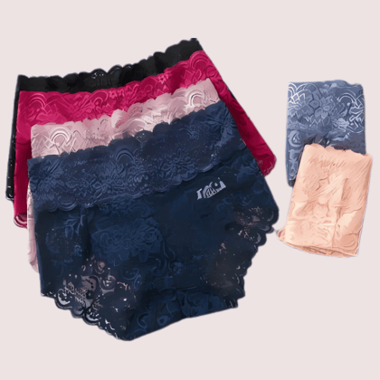 Women's  Beautiful Lace Panties Pack (of 3)