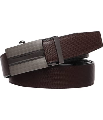 Loopa - Brown PU Men's Formal Belt ( Pack of 1 )