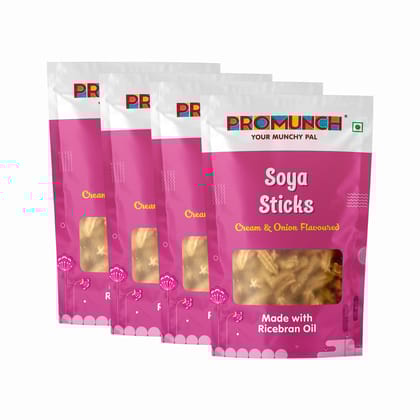 PROMUNCH Soya Sticks - Cream & Onion (30g Each)